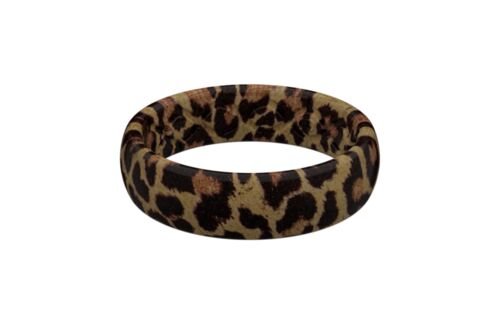 Women's Groove Life Thin Aspire Leopard Silicone Ring  - 7