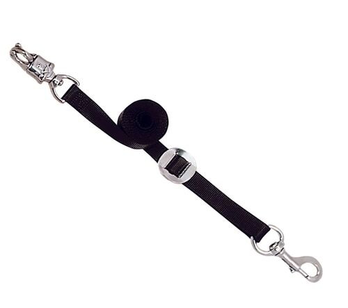 Black Nylon Cross Ties