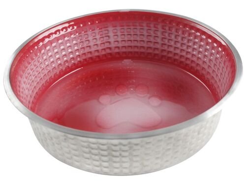 Jack N Jill Stainless Dish in Red 40 oz - L