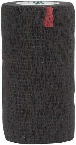 4" Cohesive Flexible Bandage in Black