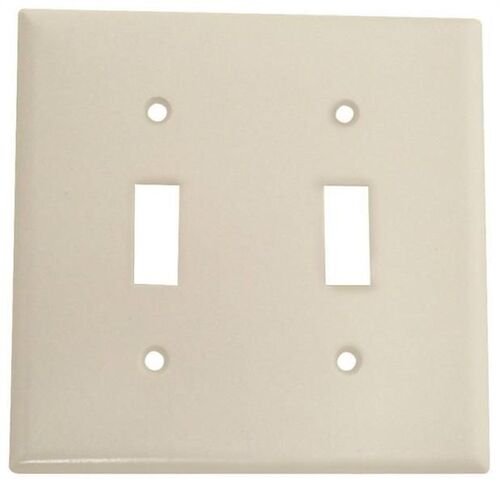 4.5 x 4.56 Inch, 2 Gang Standard Wall Plate