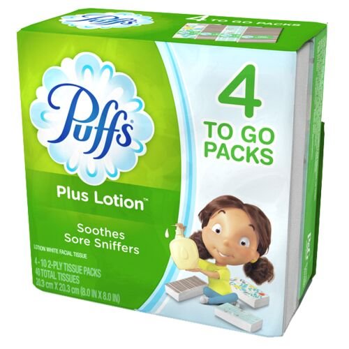 Plus Lotion To-Go Pack Tissues