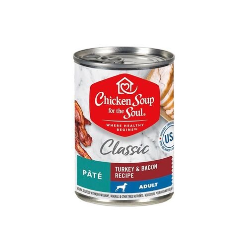 Classic Wet Dog Food - Turkey and Bacon Recipe - 13.2 oz