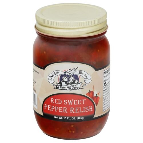 Sweet Red Pepper Relish - Pint