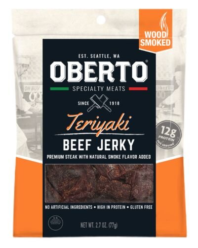 All Natural Teriyaki Beef Jerky - 2.7 Oz