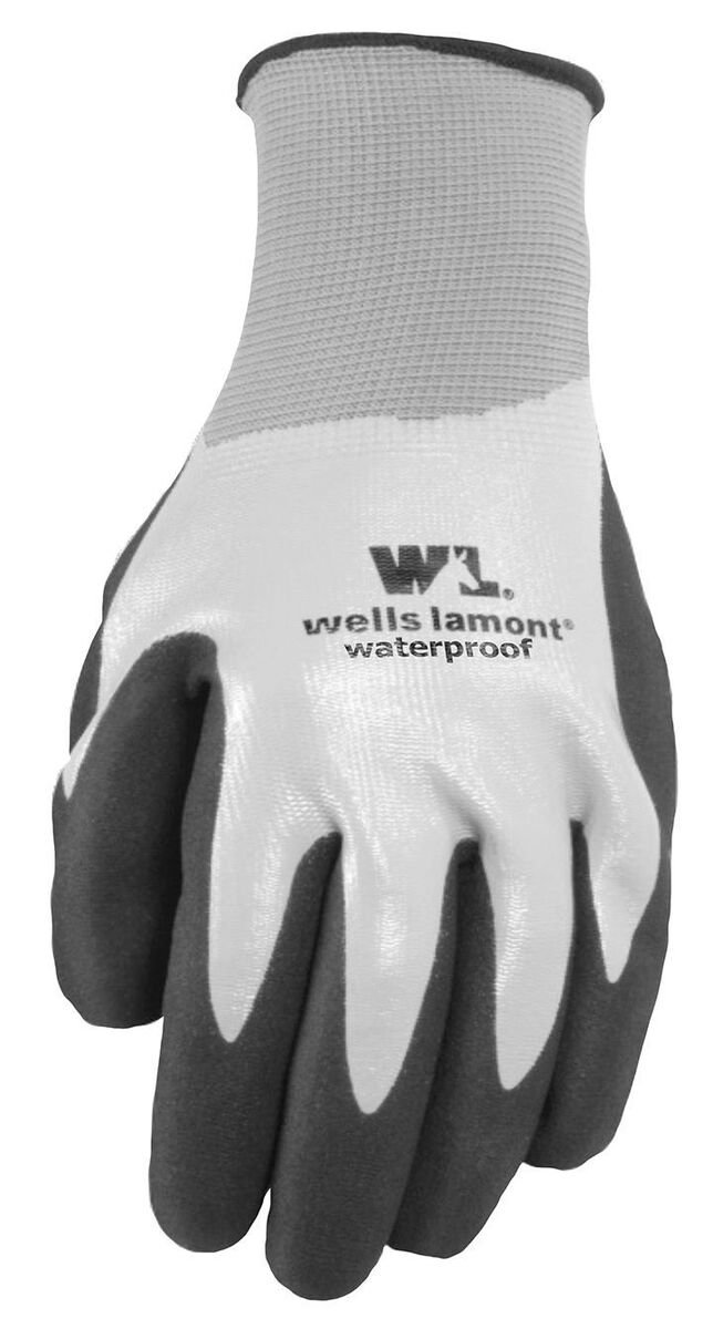 Men's Latex Waterproof Coated Grip Gloves