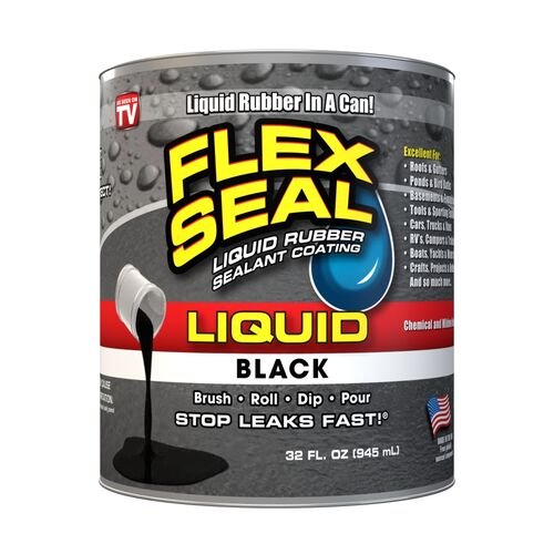 Liquid Flex Seal in Black - 32 oz