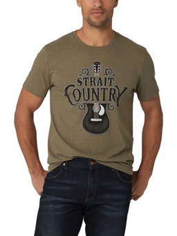 Men's Short Sleeve George Strait Country T-Shirt