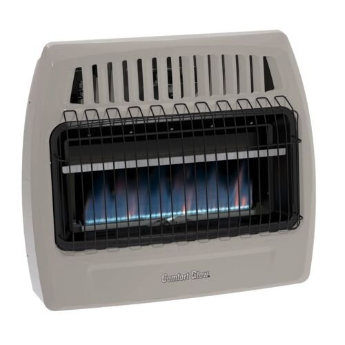 30,000 Btu Blue Flame Propane(LP) & Natural Gas(NG) Vent Free Wall Heater