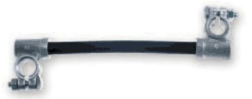 2/0 Gauge Jumper Cables - 04306 - Offset 8" Black