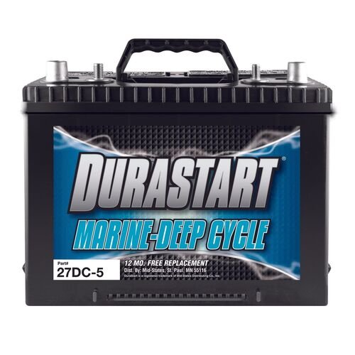 12 Volt 675CCA Marine Battery 180 Min RC - TM27-165