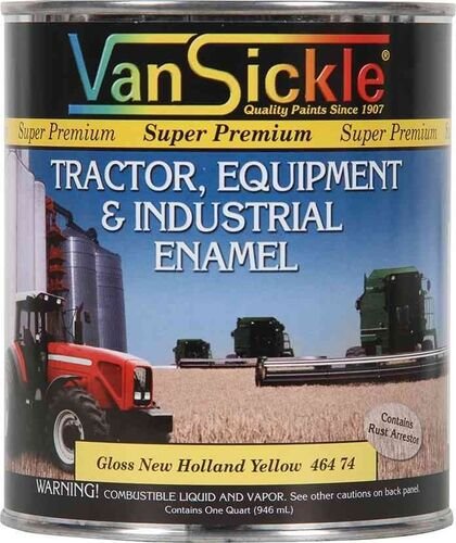 Tractor, Equipment, & Industrial Enamel in New Holland Yellow - 1 Quart