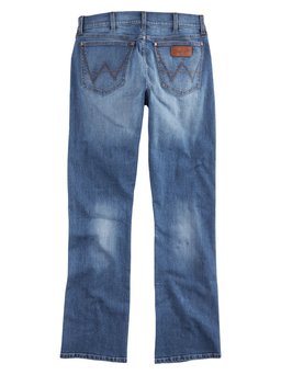 Men's Retro Slim Fit Bootcut Jean in Llano