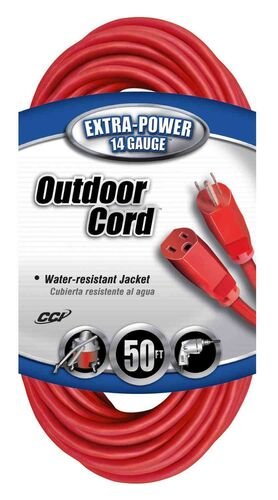 Vinyl Outdoor Extension Cord