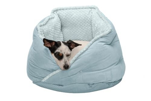 Small Hug Pet Bed in Aquamarine