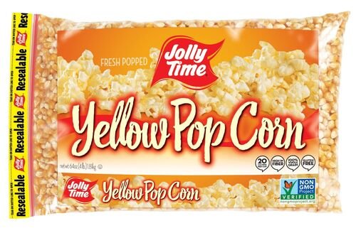 Gourmet Yellow Popcorn Kernels 4 Lb Bag