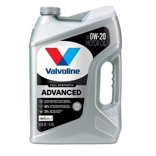 0W-20 Advanced Full Synthetic Motor Oil - 5 Quart