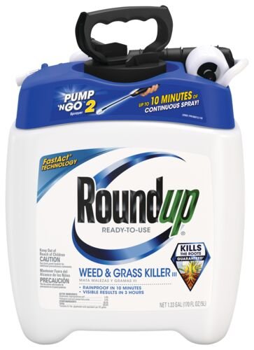 Weed & Grass Killer Ready-To-Use Formula - 1.33 Gallon