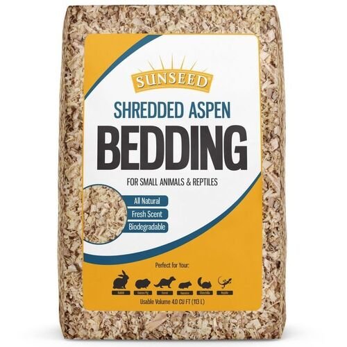 Shredded Aspen Bedding 2500 Cubic Inch Usuable