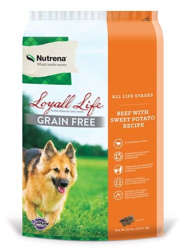 Loyall All Life Stage Grain Free Beef & Sweet Potato Dog Food - 30 Lb