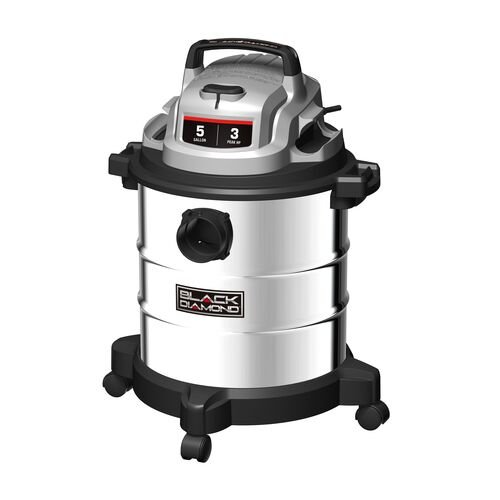 5 Gallon S.Steel Wet/Dry Tank Vacuum