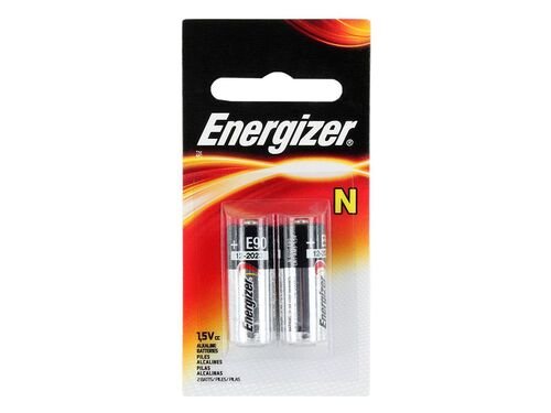 E90-BP-2 N 1.5V Alkaline Button Top Batteries - 2-Pack