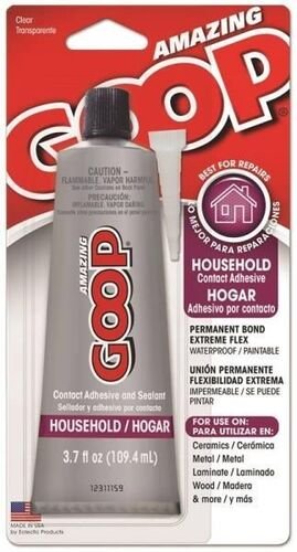 3.7 Ounce Clear Liquid Household Adhesive Tube