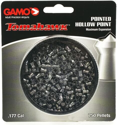 Tomahawk .177 Caliber 7.8 Grain Pointed Hollow Point 750 count