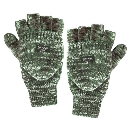 Men's Knit Flip Thinsulate Gloves