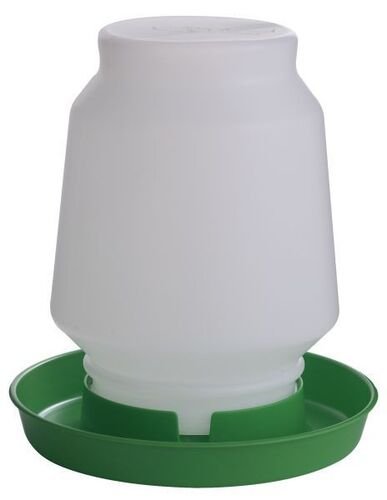 1 Gallon Complete Plastic Poultry Fount in Lime Green