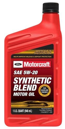 5W-20 Synthetic Blend Motor Oil - 5 Quart