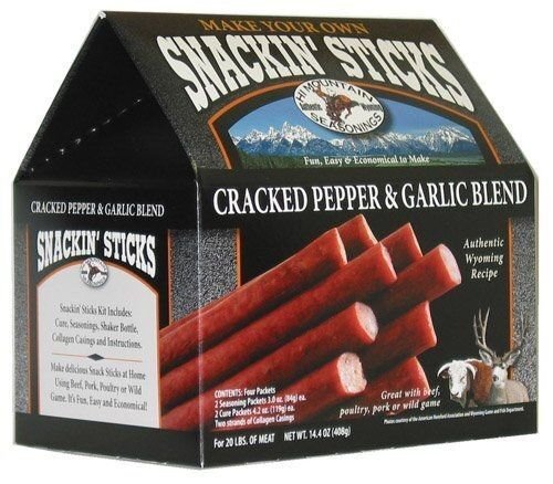 Snackin' Stick Kit - 20 Lb of Meat