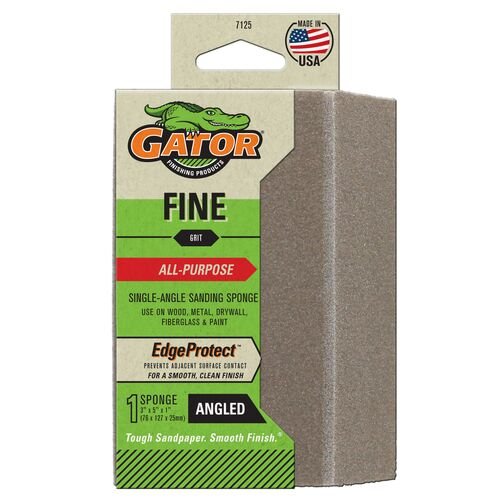 Single Angle Sanding Sponge - Medium