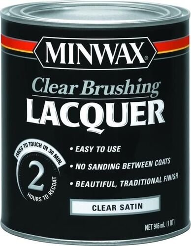 Oil Based Brushing Lacquer 1 Quart