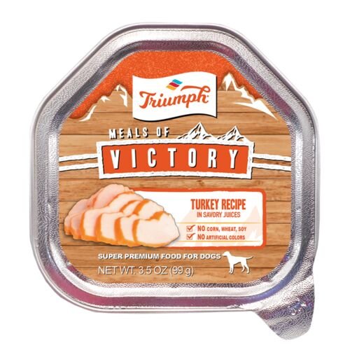 Victory Wet Turkey Recipe Dog Food 3.5 oz