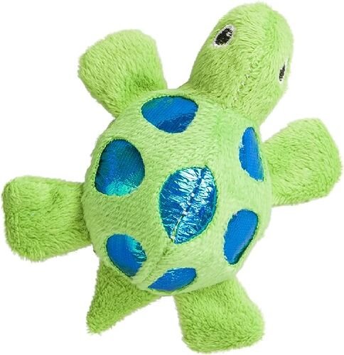 Shimmer Glimmer Turtle with Catnip Cat Toy