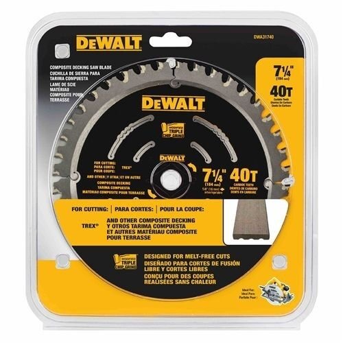 7-1/4" Composite Decking Saw Blade