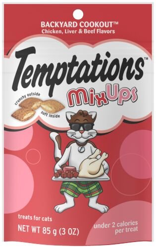 MixUps Backyard Cookout Cat Treats - 3 oz