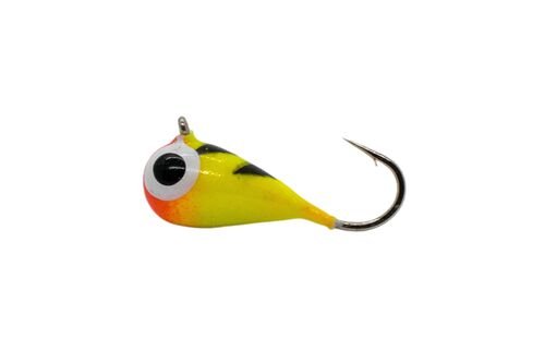 Tungsten "Glow Series" Dropper Jig 2-Pack #12 - Fire Tiger Glow