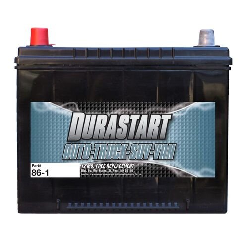 12 Volt 630 CCA Auto Battery - 86CS