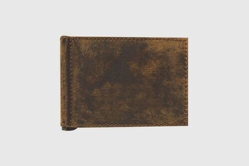 Men's Front Pocket Wallet in Tan