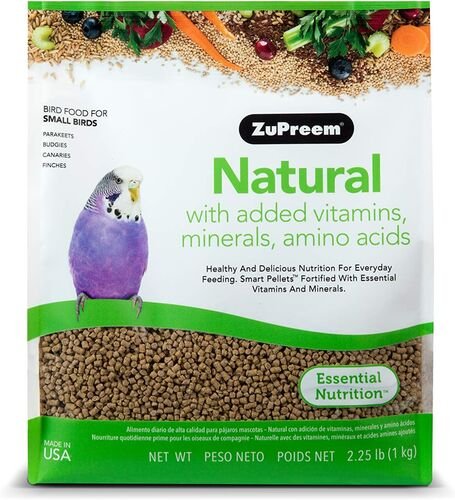 2.25 lb Zupr Maintenance Parakeet Food