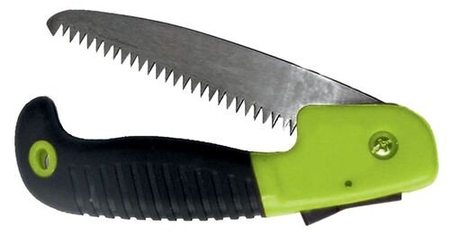 5" Carbon Steel Polymer Black Mini Folding Saw