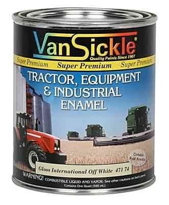 Tractor, Equipment, & Industrial Enamel in IH White - 1 Quart