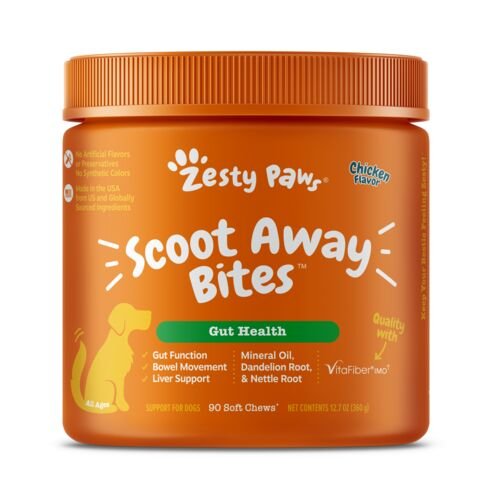 Scoot Away Bites in Chicken Flavor - 90 Count Jar