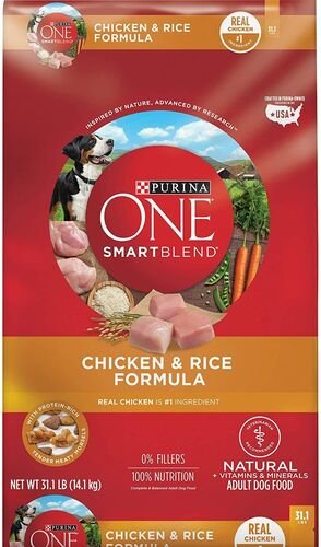 ONE SmartBlend Chicken & Rice Formula Dog Food 31.1 Lb