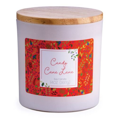 Candy Cane Lane Holiday Limited Edition Candle - 14 oz