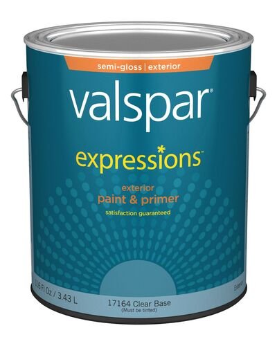 Expressions Semi Gloss Exterior Clear Base - 1 Gallon