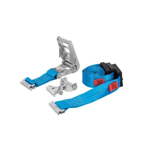 2" x 12' - 3,300 Lb E-Track Ratchet Strap with Roller Idler