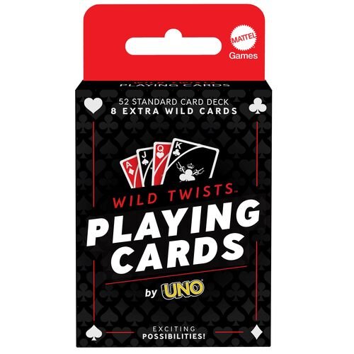 Wild Twists Playing Cards by Uno